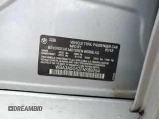 2015 BMW 3 Series 328i с VIN WBA3A5G52FNS89254, выставлен на аукционе Copart как лот 56765135 с пробегом 102 568 миль миль и Списание • Salvage title. История ставок и продаж доступна на DreamBid. Изображение 13.