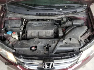 2014 Honda Odyssey EX-L with VIN 5FNRL5H64EB030633, listed as a Copart auction lot 57848505 with 160,496 mi miles and Salvage title. Bid and sale history available at DreamBid. Image 12.