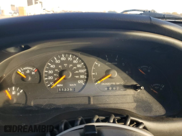 1996 Ford Mustang with VIN 1FALP4041TF234741, listed as a Copart auction lot 85277894 with 113,353 mi miles and Salvage Title. Bid and sale history available at carsss.com. Image 9.