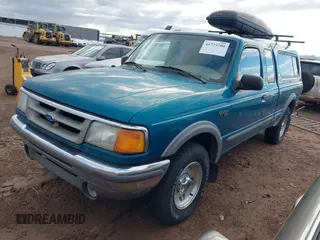 1997 Ford Ranger XLT with VIN 1FTCR15X3VPA06971, listed as a IAAI auction lot 41773708 with 276,336 mi miles. Bid and sale history available at carsss.com. Image 2.