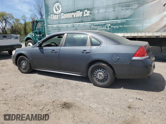 2009 Chevrolet Impala Police Police with VIN 2G1WS57M291297972, listed as a Copart auction lot 51653575 with 54,778 mi miles and Clean Title. Bid and sale history available at carsss.com. Image 2.
