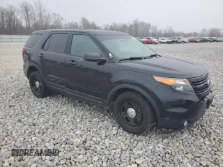 2014 Ford Utility Police Interceptor with VIN 1FM5K8AR5EGC60965, listed as a Copart auction lot 81810604 with 171,942 mi miles and Clean Title. Bid and sale history available at carsss.com. Image 4.