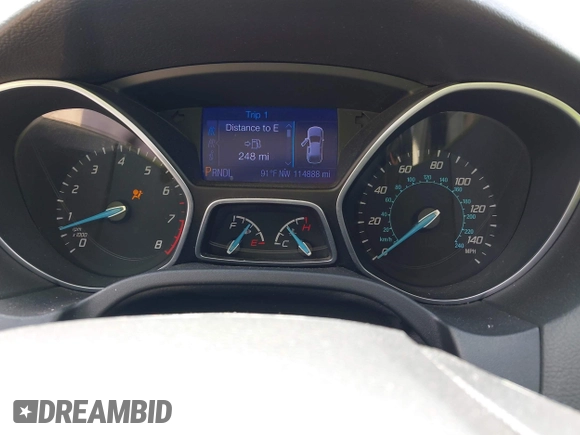 2013 Ford Focus SE with VIN 1FADP3F22DL182172, listed as a IAAI auction lot 42638897 with 114,888 mi miles and . Bid and sale history available at DreamBid. Image 7.