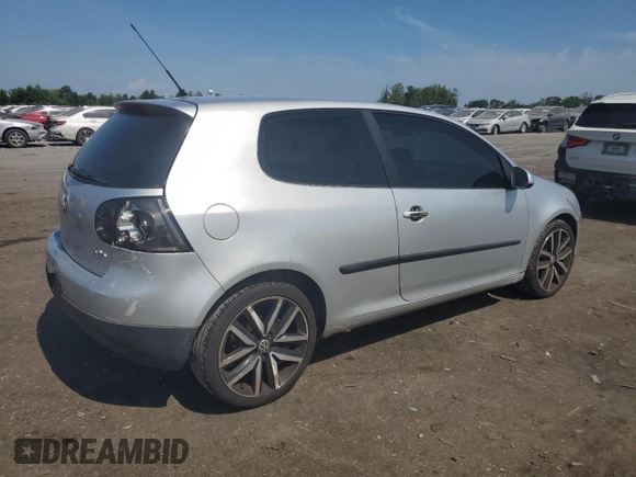 2007 Volkswagen Rabbit with VIN WVWBR71K97W084012, listed as a Copart auction lot 62156695 with 162,115 mi miles and Salvage title. Bid and sale history available at DreamBid. Image 3.