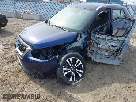 2019 Nissan Kicks S with VIN 3N1CP5CU9KL537043, listed as a IAAI auction lot 41766823 with Not Provided miles. Bid and sale history available at carsss.com. Image 6.
