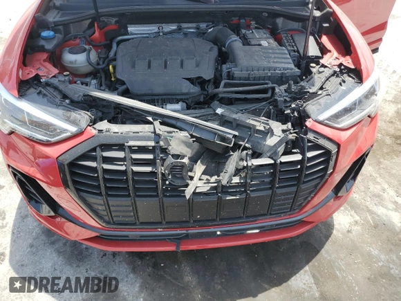 2022 Audi Q3 S line Premium Plus with VIN WA1EECF39N1030684, listed as a Copart auction lot 53829515 with 67,876 mi miles and Non repairable. Bid and sale history available at DreamBid. Image 12.