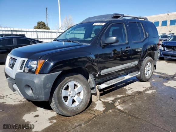 2012 Nissan Xterra S with VIN 5N1AN0NW6CC501749, listed as a Copart auction lot 46707635 with 84,538 mi miles and Salvage Title. Bid and sale history available at carsss.com. Image 1.