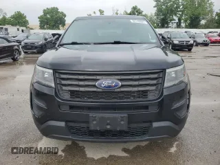 2018 Ford Police Interceptor Utility с VIN 1FM5K8AR6JGA05106, выставлен на аукционе Copart как лот 60140005 с пробегом Не указан миль и Чистый • Clean title. История ставок и продаж доступна на DreamBid. Изображение 5.