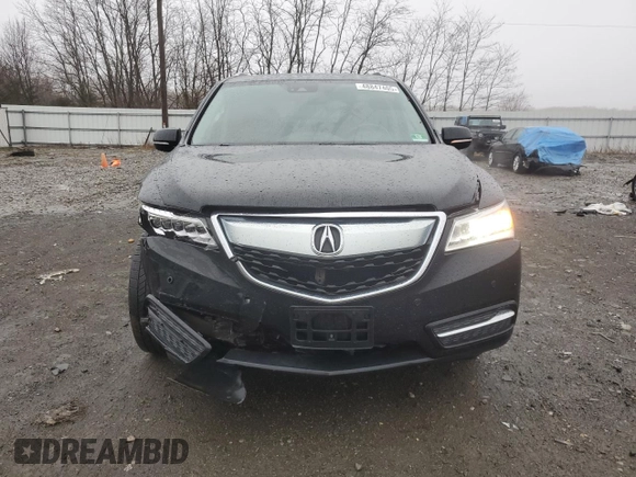 2016 Acura MDX Advance z VIN 5FRYD4H90GB006568, wystawiony jako Copart lot #48847405 z przebiegiem 152 068 mil mil oraz Szkoda całkowita • Salvage title. Historia ofert i sprzedaży dostępna na DreamBid. Obrazek 5.