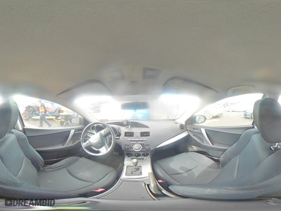 2011 Mazda Mazda3 s Sport with VIN JM1BL1K61B1434612, listed as a Copart auction lot 44027675 with 123,091 mi miles and Salvage Title. Bid and sale history available at carsss.com. Image 13.
