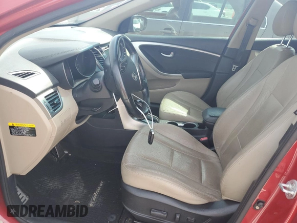 2013 Hyundai Elantra GT with VIN KMHD35LEXDU151905, listed as a Copart auction lot 49274175 with 135,516 mi miles and Salvage Title. Bid and sale history available at carsss.com. Image 7.
