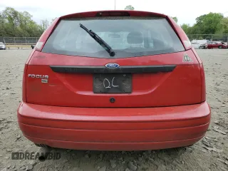 2007 Ford Focus S with VIN 1FAFP31N57W242751, listed as a Copart auction lot 54691345 with 137,224 mi miles and Salvage title. Bid and sale history available at DreamBid. Image 6.