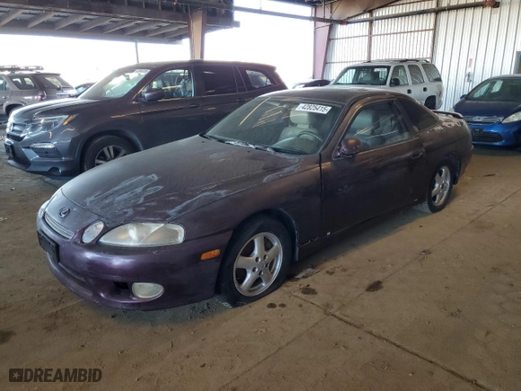 1998 Lexus SC 400 Luxury Sport Cpe with VIN JT8CH32Y9W1001708, listed as a Copart auction lot 42825415 with NaN miles and Clean Title. Bid and sale history available at carsss.com. Image 1.