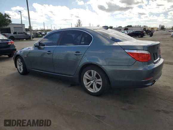 2009 BMW 5 Series 528i with VIN WBANU53519C119666, listed as a Copart auction lot 44294915 with Not Provided miles and Clean Title. Bid and sale history available at carsss.com. Image 2.