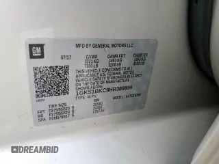 2017 GMC Yukon SLT with VIN 1GKS1BKC6HR380854, listed as a Copart auction lot 70372824 with 188,710 mi miles and Salvage Title. Bid and sale history available at carsss.com. Image 13.