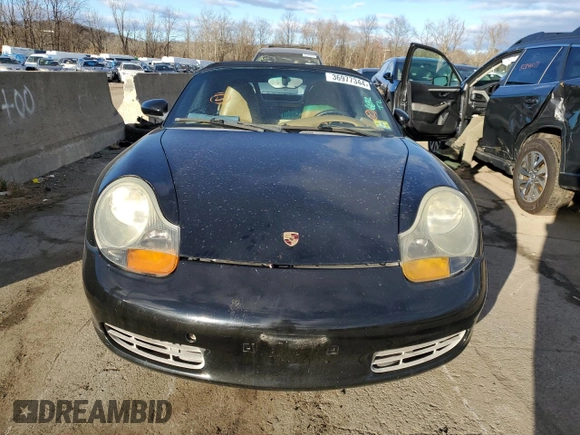 2000 Porsche Boxster z VIN WP0CA2980YU626358, wystawiony jako Copart lot #36977344 z przebiegiem 117 561 mil mil oraz Szkoda całkowita • Salvage title. Historia ofert i sprzedaży dostępna na DreamBid. Obrazek 5.