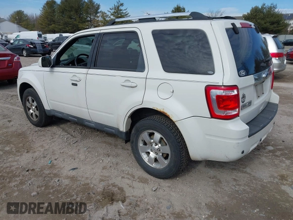 2012 Ford Escape Limited with VIN 1FMCU0E7XCKB71186, listed as a IAAI auction lot 41660455 with 160,863 mi miles. Bid and sale history available at carsss.com. Image 3.