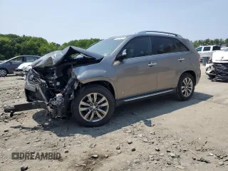 2013 Kia Sorento SX with VIN 5XYKWDA24DG357194, listed as a Copart auction lot 59506365 with Not provided miles and Salvage title. Bid and sale history available at DreamBid. Image 1.