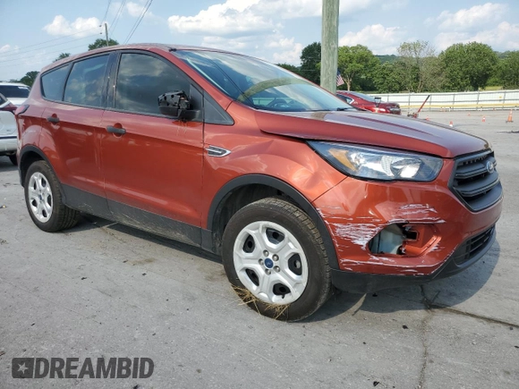 2019 Ford Escape S with VIN 1FMCU0F71KUA59085, listed as a Copart auction lot 60250375 with 227,114 mi miles and Salvage title. Bid and sale history available at DreamBid. Image 4.