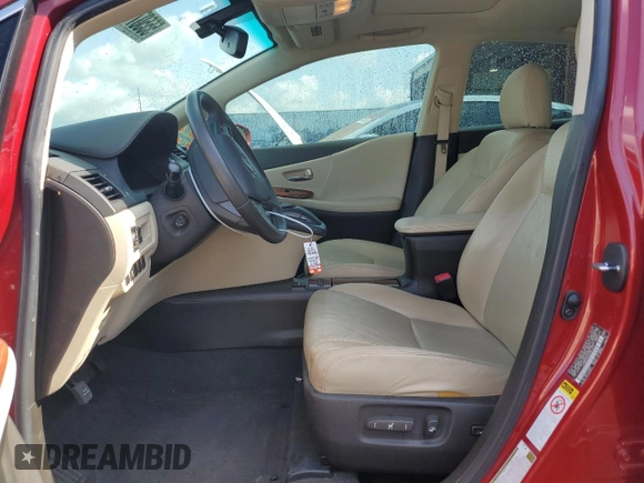 2010 Lexus HS 250h with VIN JTHBB1BA6A2001379, listed as a Copart auction lot 55507805 with 99,366 mi miles and Salvage Title. Bid and sale history available at DreamBid. Image 7.
