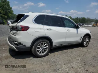 2023 BMW X5 xDrive40i with VIN 5UXCR6C03P9P75351, listed as a Copart auction lot 61465655 with 24,883 mi miles and Salvage title. Bid and sale history available at DreamBid. Image 3.
