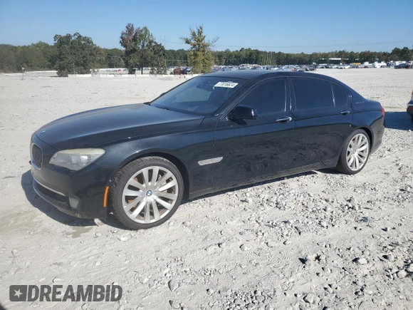 2011 BMW 7 Series with VIN WBAKX8C55BC198177, listed as a Copart auction lot 77016924 with 99,275 mi miles and Salvage title. Bid and sale history available at DreamBid. Image 1.