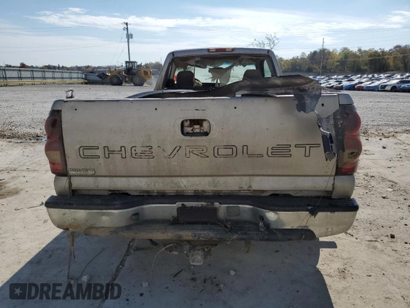 2004 Chevrolet Silverado 1500 LS with VIN 1GCEC14T04Z143703, listed as a Copart auction lot 78385144 with 0 mi miles and Non Repairable. Bid and sale history available at carsss.com. Image 6.