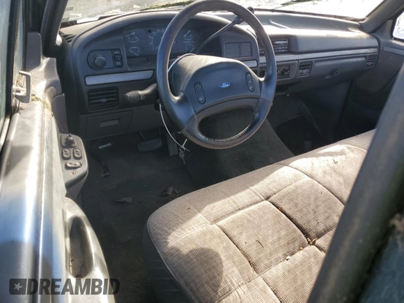 1992 Ford F-150 with VIN 1FTDF15NXNNB01339, listed as a Copart auction lot 76107684 with 124,732 mi miles and Clean title. Bid and sale history available at DreamBid. Image 8.