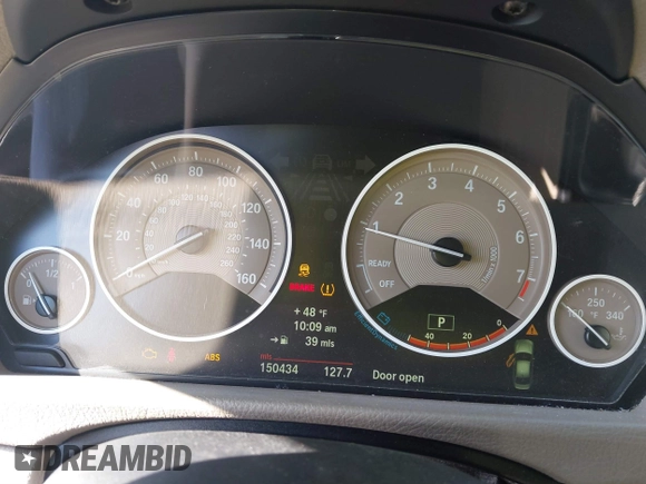 2013 BMW 3 Series 328i xDrive with VIN WBA3B5C56DF594444, listed as a IAAI auction lot 41776495 with 150,434 mi miles. Bid and sale history available at carsss.com. Image 7.