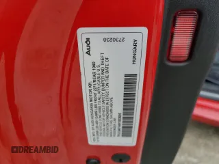 2017 Audi TT z VIN TRUC5AFV4H1003695, wystawiony jako Copart lot #79053054 z przebiegiem 45 496 mil mil oraz Szkoda całkowita • Salvage title. Historia ofert i sprzedaży dostępna na DreamBid. Obrazek 12.