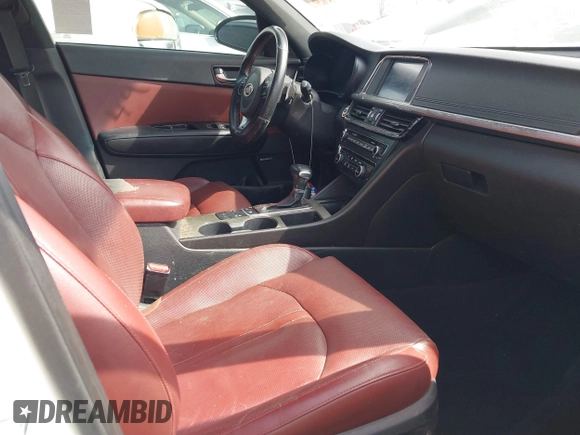 2016 Kia Optima SX Turbo with VIN 5XXGW4L23GG027090, listed as a IAAI auction lot 42172497 with 150,426 mi miles and . Bid and sale history available at DreamBid. Image 5.