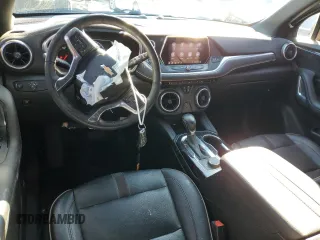 2020 Chevrolet Blazer Premier with VIN 3GNKBFRS3LS597420, listed as a Copart auction lot 88651145 with 46,534 mi miles and Salvage title. Bid and sale history available at DreamBid. Image 8.