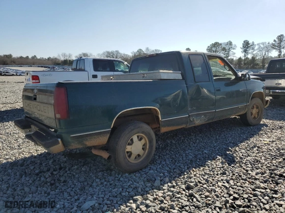 1996 Chevrolet C/K 1500 with VIN 1GCEC19M8TE240459, listed as a Copart auction lot 44001335 with 259,576 mi miles and Salvage Title. Bid and sale history available at carsss.com. Image 3.
