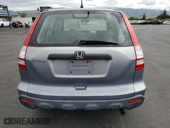 2007 Honda CR-V LX with VIN JHLRE38377C013347, listed as a Copart auction lot 54793295 with 255,816 mi miles and Clean Title. Bid and sale history available at carsss.com. Image 6.