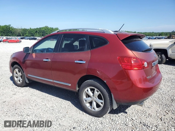 2011 Nissan Rogue SV z VIN JN8AS5MT6BW186180, wystawiony jako Copart lot #57245935 z przebiegiem Nie podano mil oraz Szkoda całkowita • Salvage title. Historia ofert i sprzedaży dostępna na DreamBid. Obrazek 2.