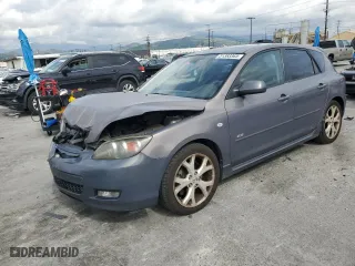 2008 Mazda Mazda3 s Grand Touring with VIN JM1BK344081144574, listed as a Copart auction lot 51383365 with 133,874 mi miles and Salvage Title. Bid and sale history available at carsss.com. Image 1.