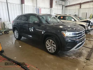 2020 Volkswagen Atlas SE with VIN 1V26C2CAXLC202539, listed as a Copart auction lot 60531385 with 116,258 mi miles and Salvage title. Bid and sale history available at DreamBid. Image 4.