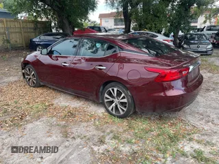 2018 Nissan Maxima SV with VIN 1N4AA6AP6JC378619, listed as a IAAI auction lot 42196813 with 128,121 mi miles and . Bid and sale history available at DreamBid. Image 3.