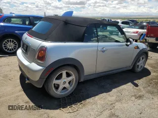 2010 MINI Convertible with VIN WMWMR3C5XATU98379, listed as a Copart auction lot 56360255 with 108,414 mi miles and Clean Title. Bid and sale history available at DreamBid. Image 3.