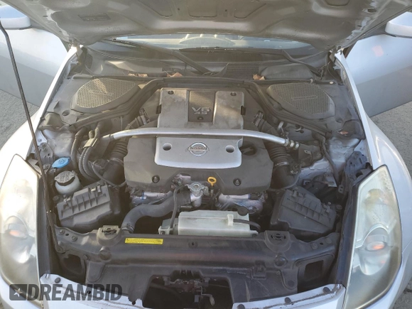 2008 Nissan 350Z with VIN JN1BZ34D28M706200, listed as a Copart auction lot 87115684 with 159,185 mi miles and Clean Title. Bid and sale history available at carsss.com. Image 11.