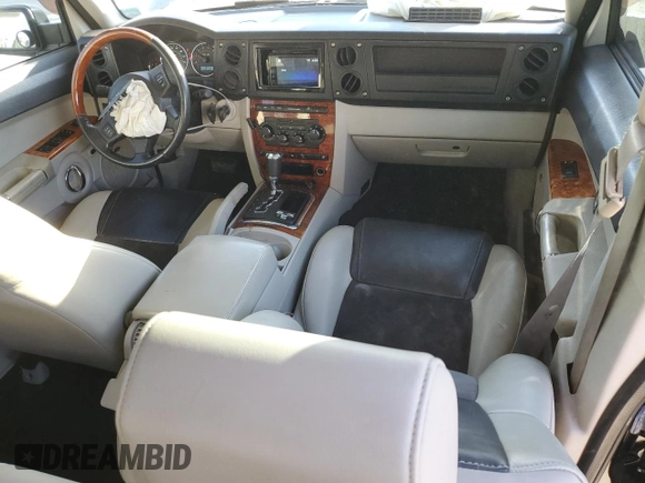 2007 Jeep Commander Overland with VIN 1J8HG68217C619277, listed as a Copart auction lot 82934414 with 136,282 mi miles and Salvage title. Bid and sale history available at DreamBid. Image 8.