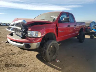 2005 Dodge Ram 2500 SLT with VIN 3D7KS28C55G715779, listed as a Copart auction lot 81310094 with 257,427 mi miles and Salvage Title. Bid and sale history available at carsss.com. Image 1.