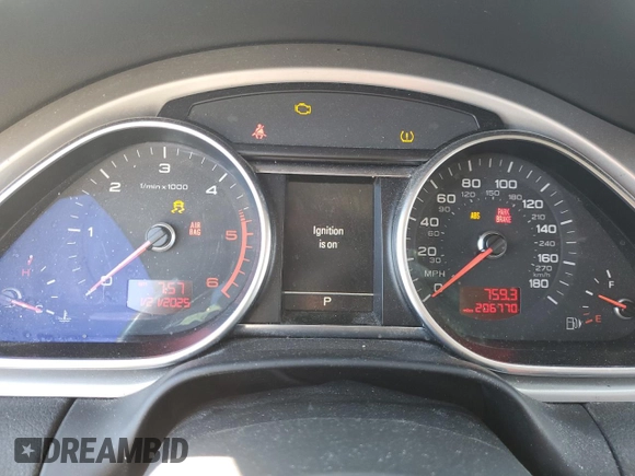 2011 Audi Q7 3.0L TDI Premium Plus with VIN WA1LMAFE2BD005362, listed as a Copart auction lot 89178415 with 206,770 mi miles and Salvage Title. Bid and sale history available at carsss.com. Image 9.