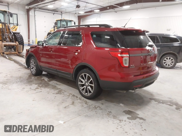 2015 Ford Explorer XLT with VIN 1FM5K7D84FGA40411, listed as a IAAI auction lot 41427414 with 83,345 mi miles and . Bid and sale history available at carsss.com. Image 3.