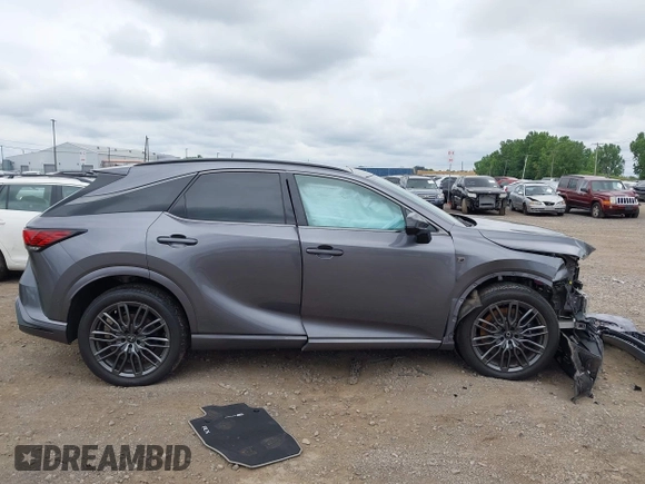 2023 Lexus RX 500h F Sport Performance with VIN 2T2BCMEA8PC001532, listed as a IAAI auction lot 42674608 with 22,051 mi miles and . Bid and sale history available at DreamBid. Image 13.