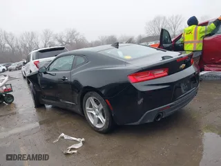 2017 Chevrolet Camaro 1LT with VIN 1G1FB1RSXH0192238, listed as a IAAI auction lot 41157845 with 1 mi miles. Bid and sale history available at carsss.com. Image 3.
