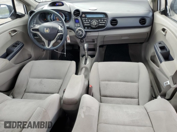 2010 Honda Insight EX with VIN JHMZE2H79AS038112, listed as a Copart auction lot 54794785 with 183,457 mi miles and Salvage Title. Bid and sale history available at DreamBid. Image 8.