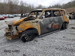 2022 Nissan Armada SL with VIN JN8AY2BAXN9390045, listed as a Copart auction lot 87619075 with 0 mi miles and Non Repairable. Bid and sale history available at carsss.com. Image 1.