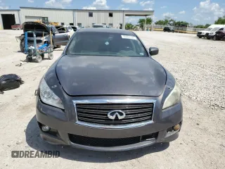 2012 Infiniti M with VIN JN1BY1AP8CM335333, listed as a Copart auction lot 56885145 with 190,552 mi miles and Salvage title. Bid and sale history available at DreamBid. Image 5.