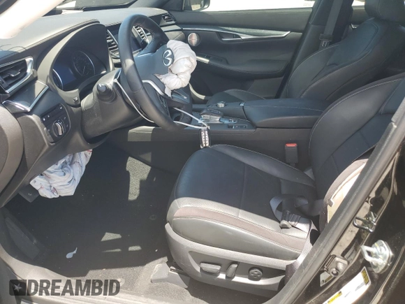 2023 Infiniti QX50 Sport with VIN 3PCAJ5FB0PF115250, listed as a Copart auction lot 56046004 with 17,100 mi miles and . Bid and sale history available at DreamBid. Image 7.
